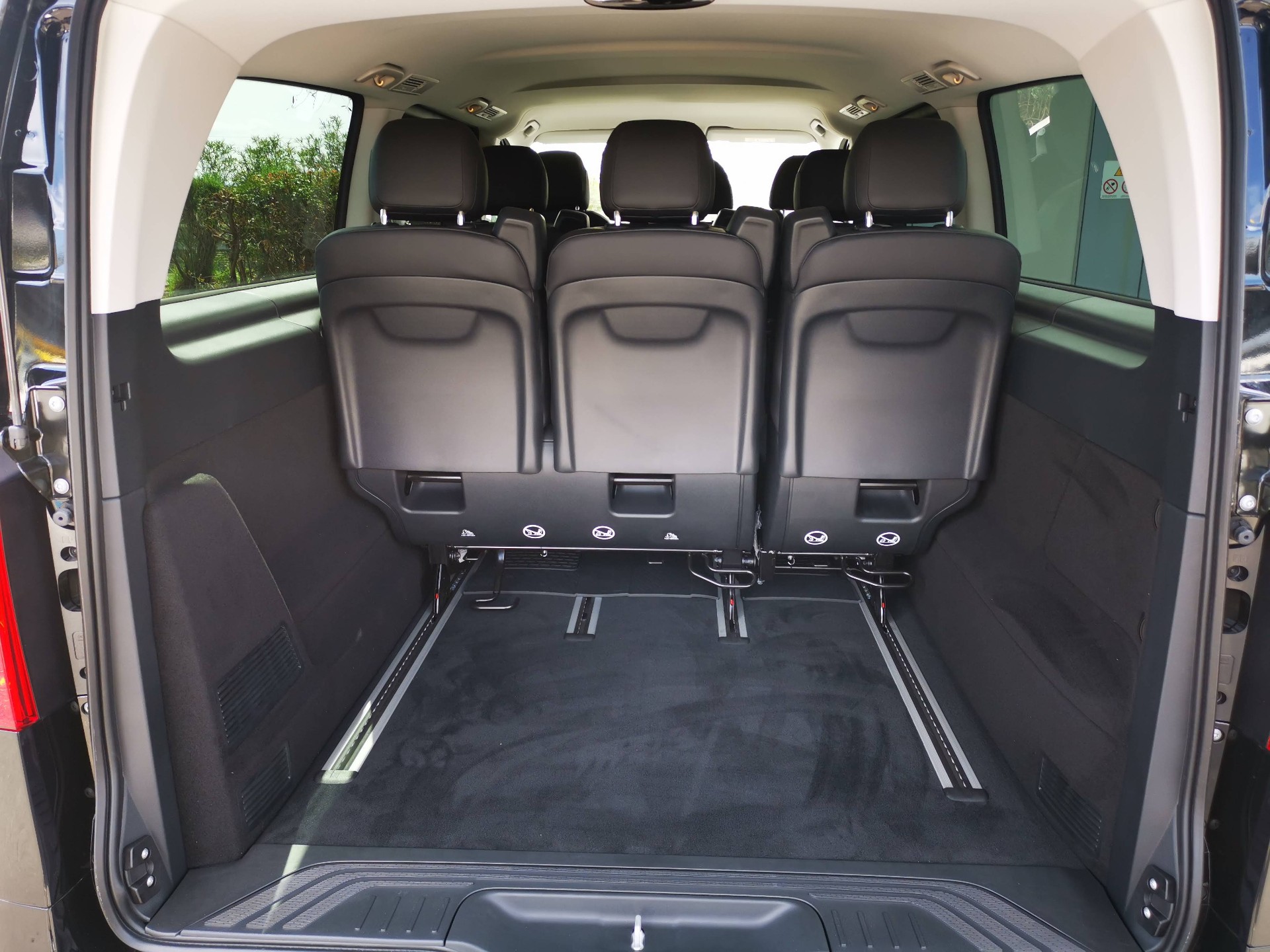 Spacious cabin & generous luggage room