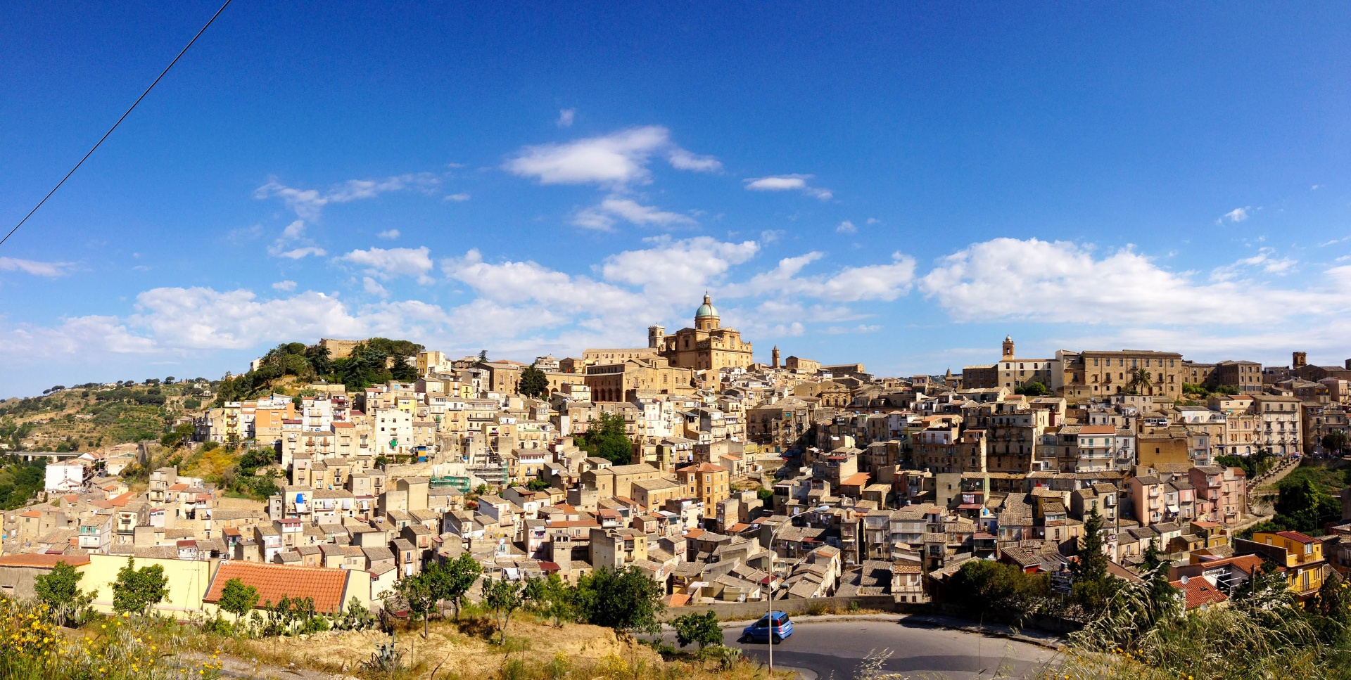 Piazza Armerina — A hill town in summer light